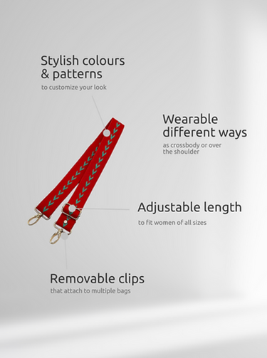 Cognac + Cream Framework Strap